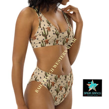 Load image into Gallery viewer, Yeehaw Longhorn Ranch Cactus Bikini
