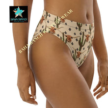 Load image into Gallery viewer, Yeehaw Longhorn Ranch Cactus Bikini Bottom
