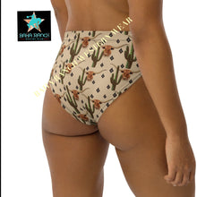 Load image into Gallery viewer, Yeehaw Longhorn Ranch Cactus Bikini Bottom
