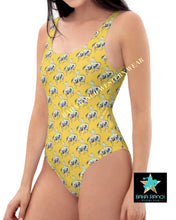 Load image into Gallery viewer, Yeehaw Vintage Bronc Buster One-Piece Swimsuit
