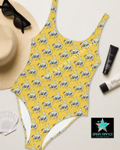 Load image into Gallery viewer, Yeehaw Vintage Bronc Buster One-Piece Swimsuit

