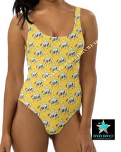 Load image into Gallery viewer, Yeehaw Vintage Bronc Buster One-Piece Swimsuit
