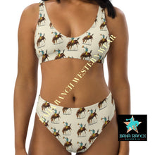 Load image into Gallery viewer, Yeehaw Vintage Rodeo Cowboy Bikini
