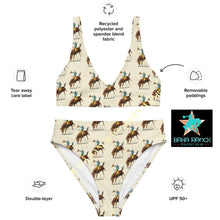 Load image into Gallery viewer, Yeehaw Vintage Rodeo Cowboy Bikini
