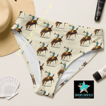 Load image into Gallery viewer, Yeehaw Vintage Rodeo Cowboy Bikini Bottom
