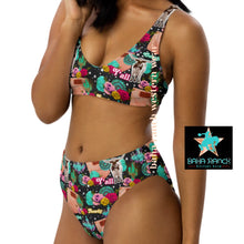 Load image into Gallery viewer, Yeehaw Turquoise Cowgirl Bikini
