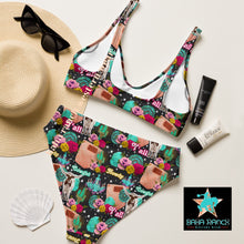 Load image into Gallery viewer, Yeehaw Turquoise Cowgirl Bikini
