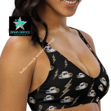 Load image into Gallery viewer, Yeehaw Disco Cowgirl Bikini Top
