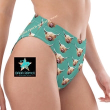 Load image into Gallery viewer, Yeehaw Highland Cow Bikini Bottom
