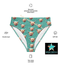Load image into Gallery viewer, Yeehaw Highland Cow Bikini Bottom
