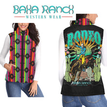 Load image into Gallery viewer, Aztec Vintage Rodeo Women&#39;s Puffy Vest
