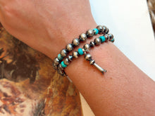 Load image into Gallery viewer, The Stretchy Navajo Pearl Bracelet
