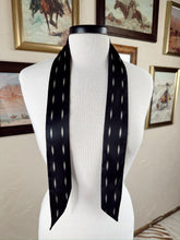 Load image into Gallery viewer, The Buckstitch Twilly in Black
