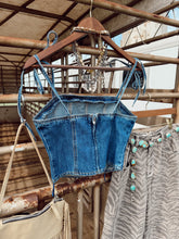 Load image into Gallery viewer, The Dumas Denim Corset Top
