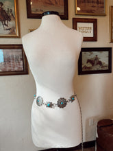 Load image into Gallery viewer, The Stevie Concho Belt in Silver
