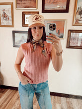 Load image into Gallery viewer, The Sawyer Top in Pink EXTRA SMALL
