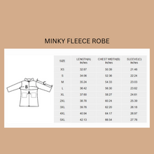 Load image into Gallery viewer, Baha Ranch Honky Tonk Kitsch Cowgal Miky Fleece Plush Robe
