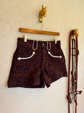 Load image into Gallery viewer, The Animal Print Denim Shorts
