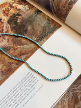 Load image into Gallery viewer, The Kingman Turquoise Tennis Necklace
