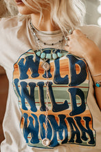Load image into Gallery viewer, Wild, Wild Woman Western Graphic T-shirt
