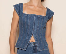 Load image into Gallery viewer, The Dunmore Denim Top
