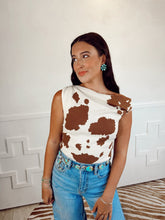 Load image into Gallery viewer, The Athens Top in Animal Print
