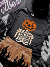 Load image into Gallery viewer, Comfort Colors Pumpkin Skeleton
