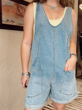 Load image into Gallery viewer, The Danvers Denim Romper
