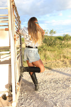 Load image into Gallery viewer, Sofie Mom Shorts LARGE
