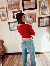 Load image into Gallery viewer, The Sloan Top in Red
