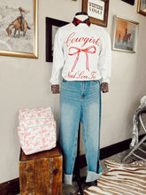 Load image into Gallery viewer, Cowgirls Need Love Too Sweatshirt EXTRA LARGE
