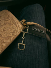 Load image into Gallery viewer, The Horse Bit Keychain {GOLD + SILVER}
