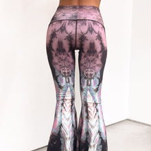 Load image into Gallery viewer, Eagle Feather Pink Long Bell Bottom
