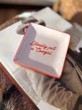 Load image into Gallery viewer, The Just A Cowgirl Trinket Tray

