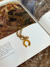 Load image into Gallery viewer, The Lucky Horseshoe Necklace in Gold
