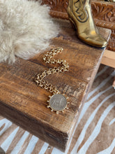 Load image into Gallery viewer, The Cowpony Coin Necklace
