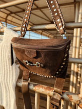 Load image into Gallery viewer, The Western + Co. Lil’ Bit Bum Bag in Bay
