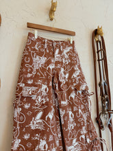 Load image into Gallery viewer, The Ranch Roundup Western Print Cargo Jeans
