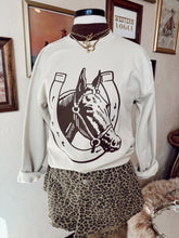 Load image into Gallery viewer, The Lucky Horse Sweatshirt MEDIUM
