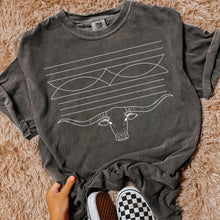 Load image into Gallery viewer, Comfort Colors Longhorn Bootstich
