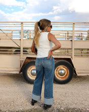Load image into Gallery viewer, The Fiona Jeans in Dark Wash
