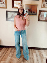 Load image into Gallery viewer, The Sawyer Top in Pink EXTRA SMALL
