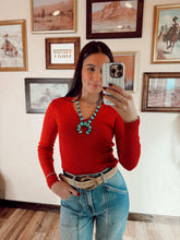 Load image into Gallery viewer, The Sloan Top in Red
