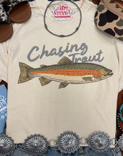 Load image into Gallery viewer, Chasing Trout Graphic Tee
