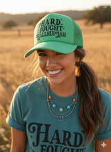 Load image into Gallery viewer, Hard Fought Hallelujah Trucker Hat
