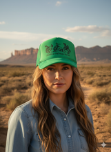 Load image into Gallery viewer, Saddle Up And Enjoy The Ride Trucker Hat

