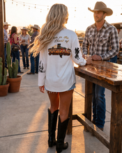 Load image into Gallery viewer, Baha Ranch Deep in the Heart of Texas Graphic Button Up Western Blouse
