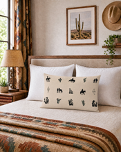 Load image into Gallery viewer, Baha Ranch Western Cowboy Cowgirl Pillowcase Made in America
