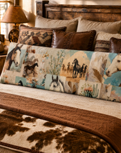 Load image into Gallery viewer, Baha Ranch Bohemian Dreams Western Body Pillow Cover Made in America
