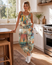 Load image into Gallery viewer, Baha Ranch Pictures of the Southwest Overalls Jumpsuit
